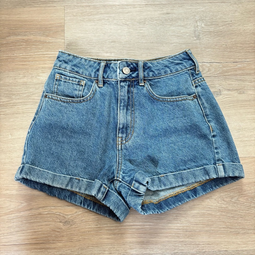 Denim Mom Shorts